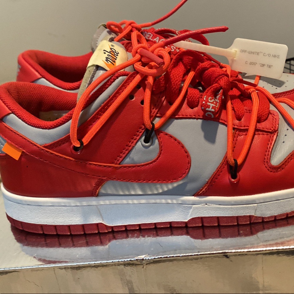 Nike Dunk University Red Off White
